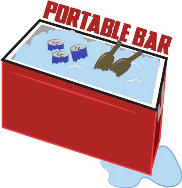 Picture of Portable Bar SVG File