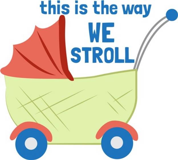 Picture of We Stroll SVG File