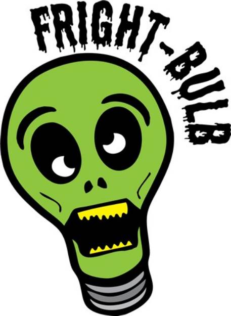 Picture of Fright-Bulb SVG File