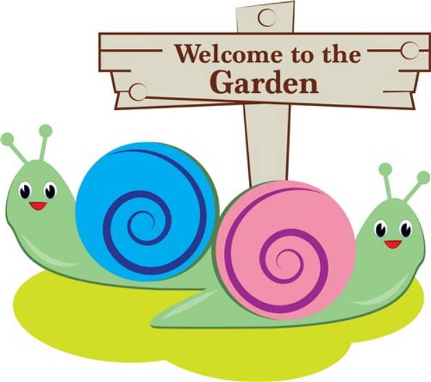 Picture of Welcome to the Garden SVG File