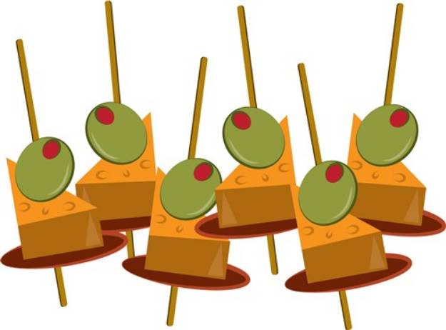 Picture of Appetizer Snack SVG File