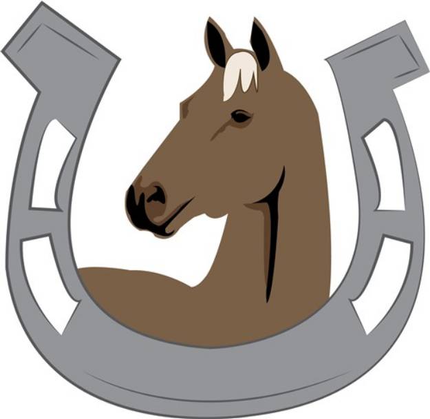 Picture of Horse Shoe SVG File