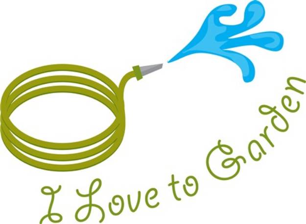Picture of Love to Garden SVG File