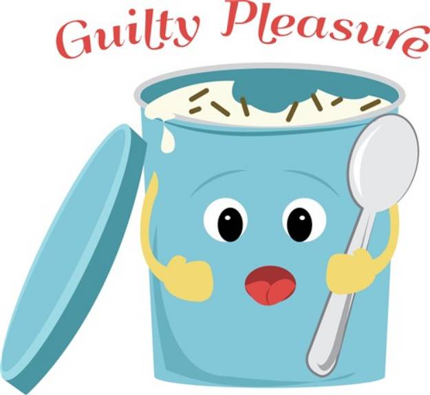 Picture of Guilty Pleasure SVG File