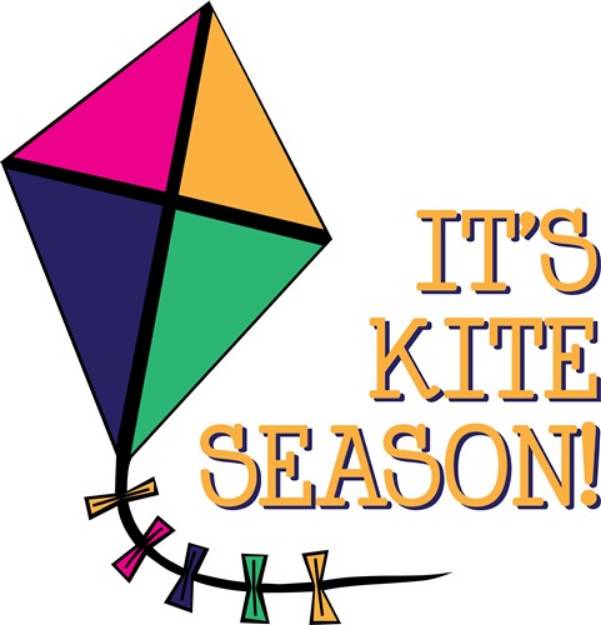 Picture of Kite Season SVG File