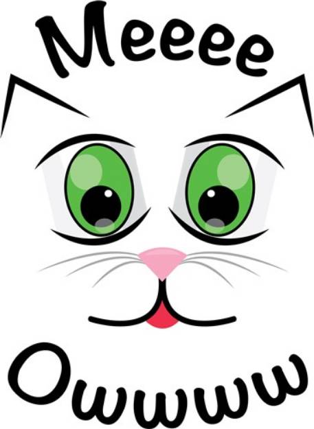 Picture of Meow Cat SVG File