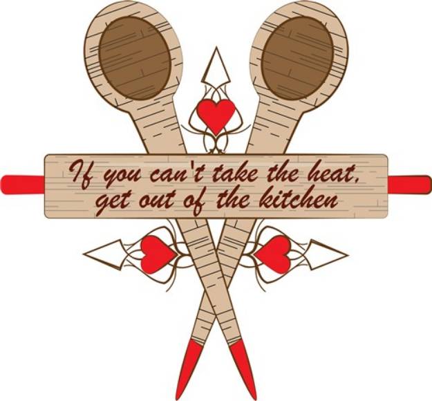 Picture of Kitchen Heat SVG File