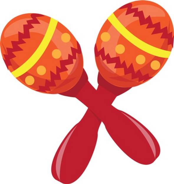 Picture of Maraca Shaker SVG File
