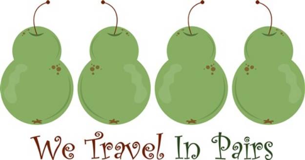 Picture of Travel In Pairs SVG File