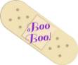 Picture of Boo Boo Bandage SVG File