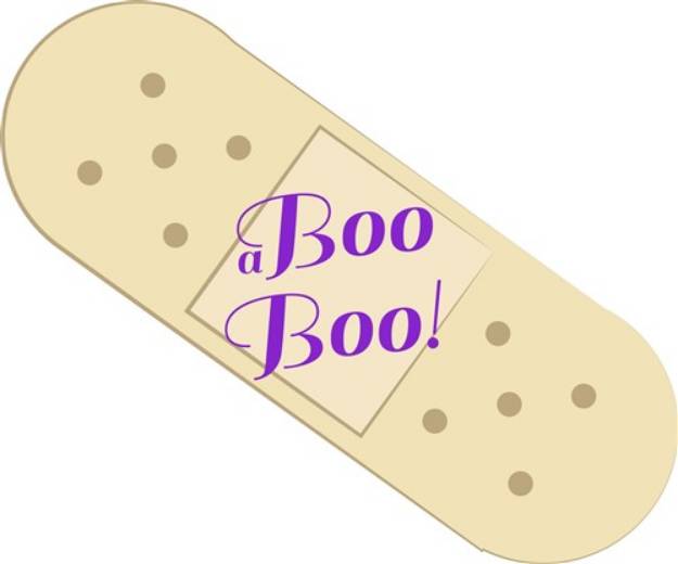 Picture of Boo Boo Bandage SVG File