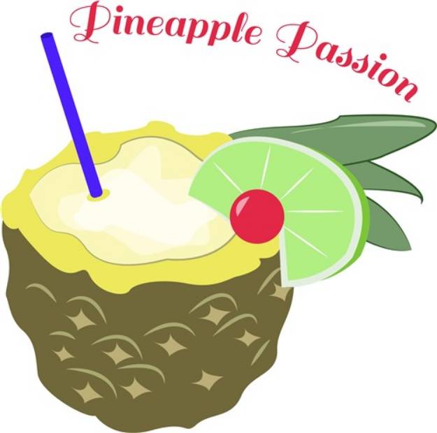 Picture of Pineapple Passion SVG File