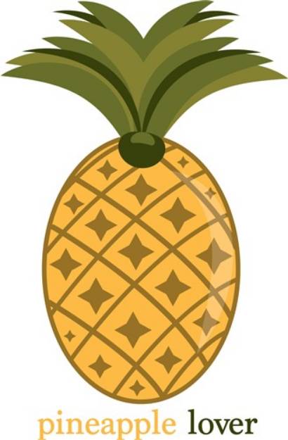 Picture of Pineapple Lover SVG File