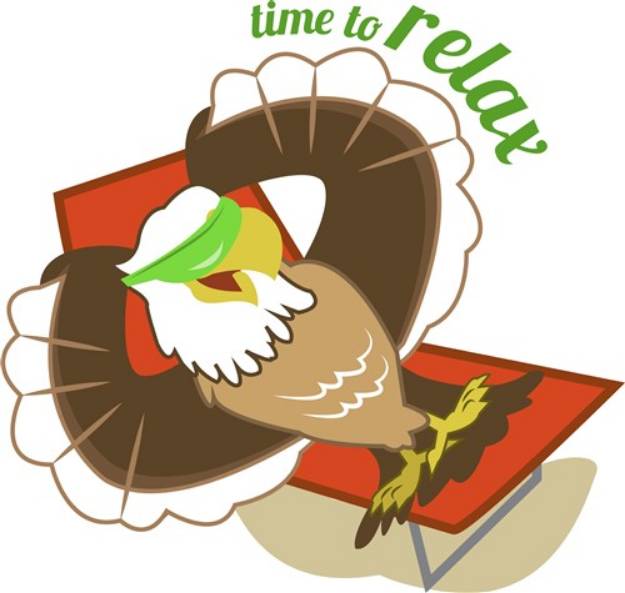 Picture of Time to Relax SVG File