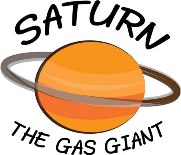 Picture of Gas Giant SVG File