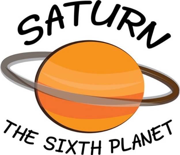 Picture of Sixth Planet SVG File
