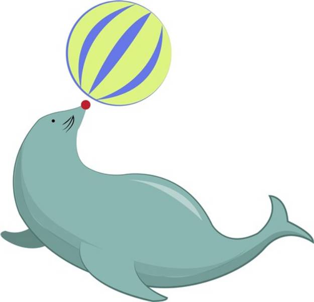 Picture of Circus Seal SVG File