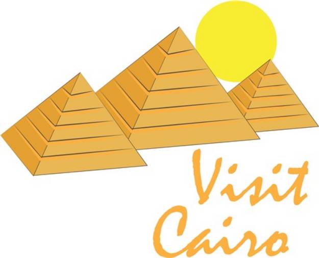 Picture of Visit Cairo SVG File