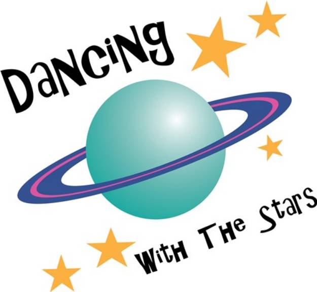 Picture of Dancing With Stars SVG File