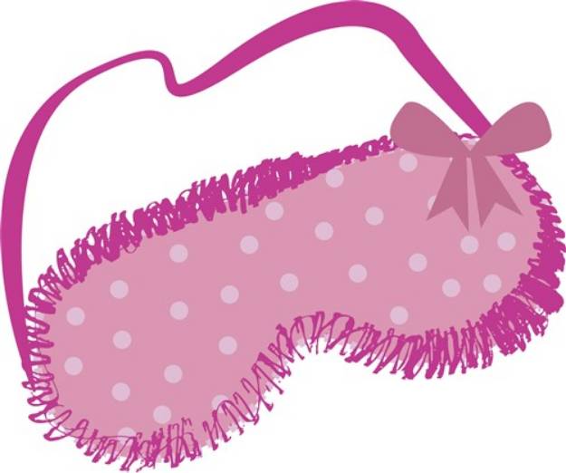 Picture of Sleep Mask SVG File