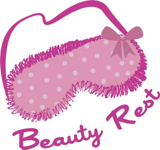 Picture of Beauty Rest SVG File