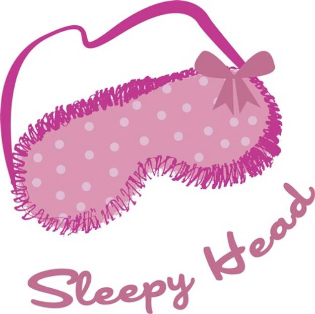 Picture of Sleepy Head SVG File