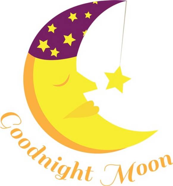 Picture of Goodnight Moon SVG File