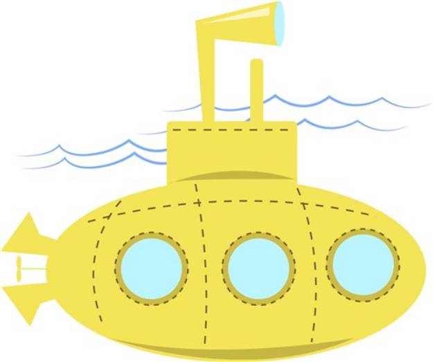 Picture of Submarine SVG File