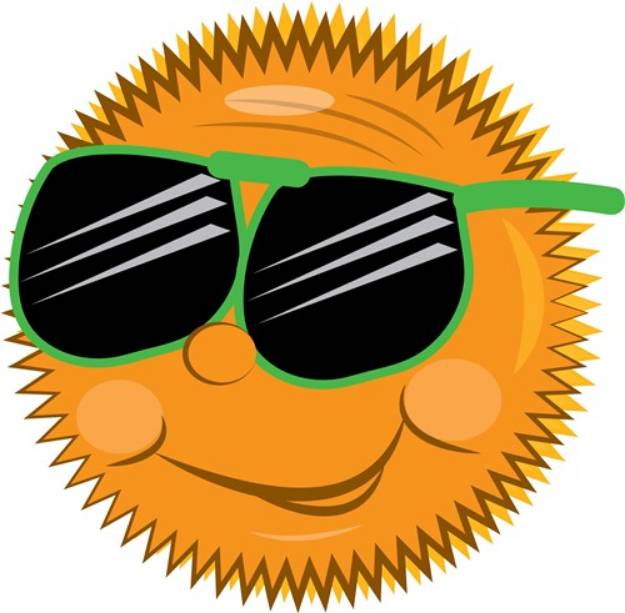Picture of Summer Sun SVG File