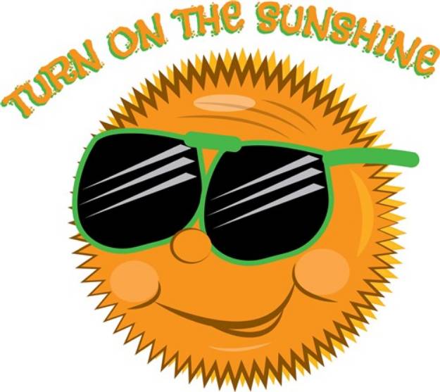 Picture of The Sunshine SVG File