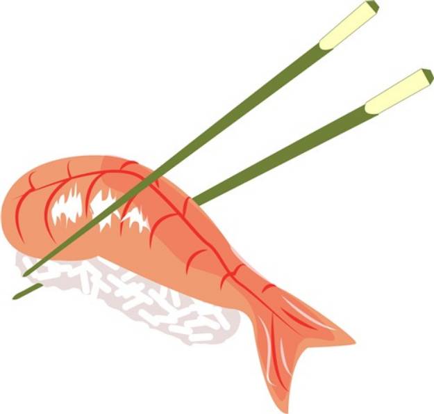 Picture of Sushi Meal SVG File