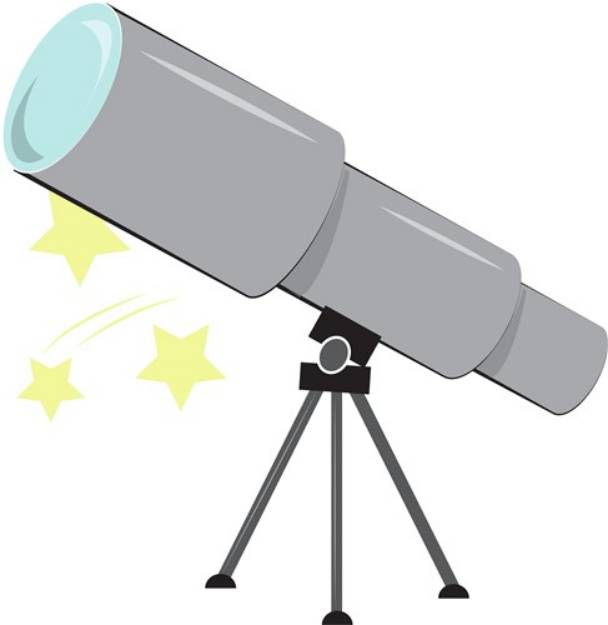 Picture of Telescope SVG File