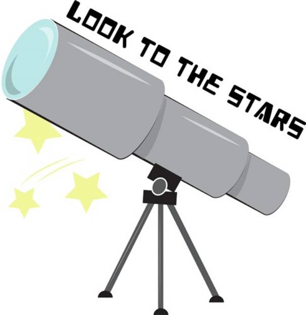 Picture of Look To The Stars SVG File