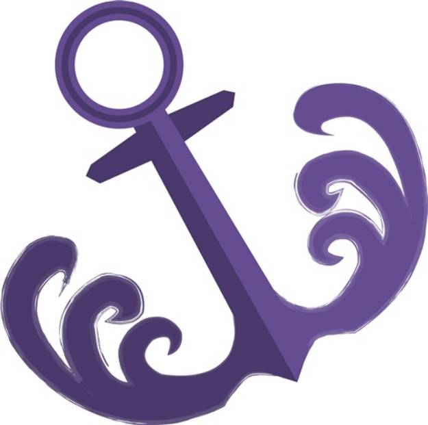 Picture of Nautical Anchor SVG File