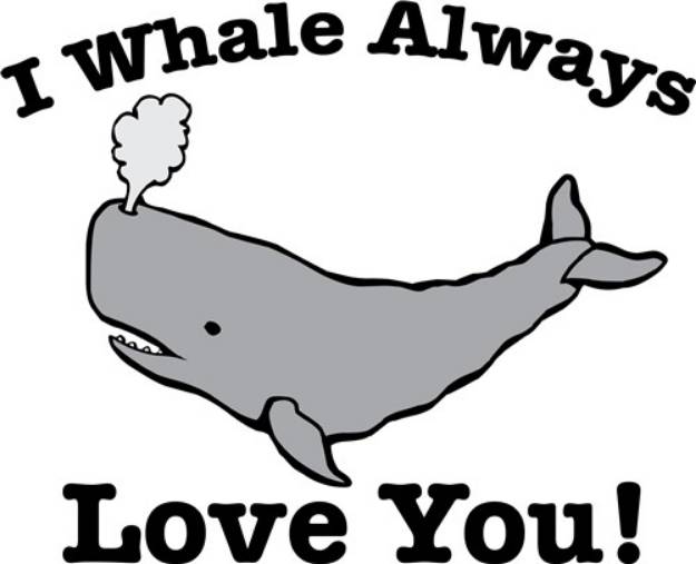 Picture of Whale Always SVG File