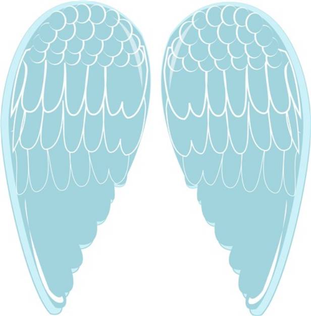 Picture of Angel Wings SVG File