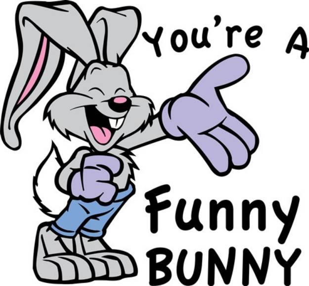 Picture of Funny Bunny SVG File