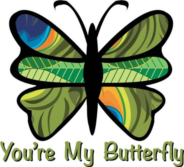 Picture of My Butterfly SVG File