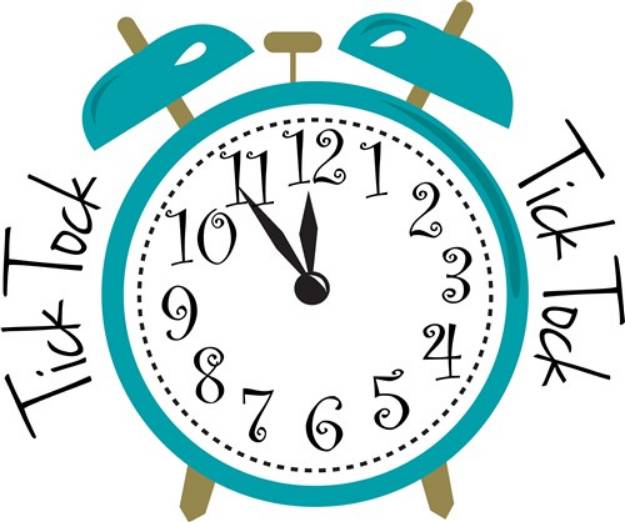 Picture of Tick Tock SVG File