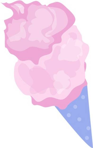 Picture of Cotton Candy SVG File