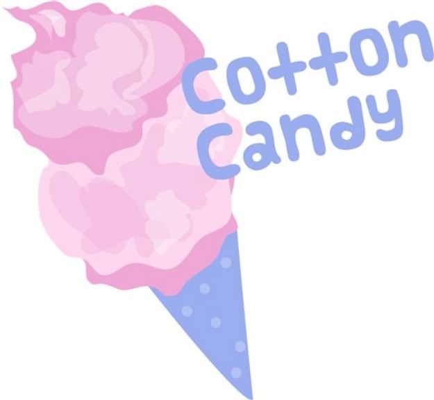 Picture of Cotton Candy SVG File