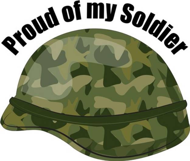 Picture of Proud Of My Soldier SVG File