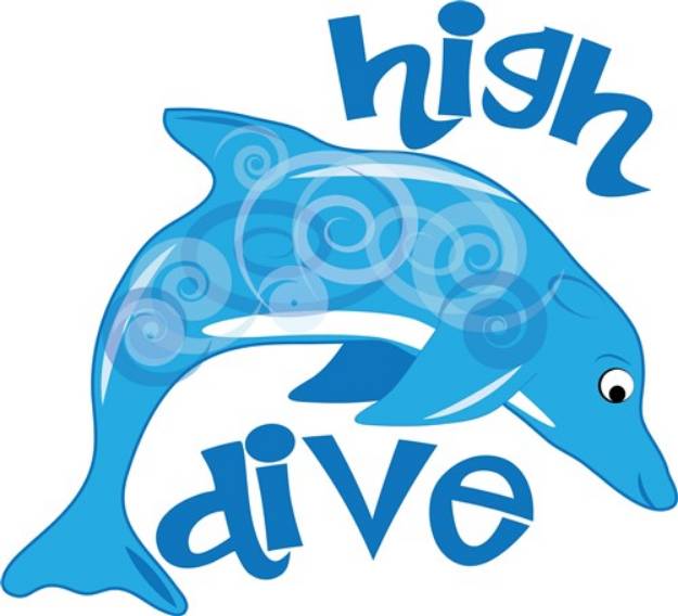 Picture of High Dive SVG File