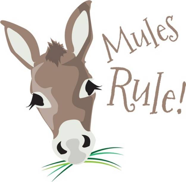 Picture of Mules Rule SVG File