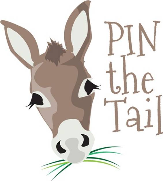 Picture of Pin The Tail SVG File