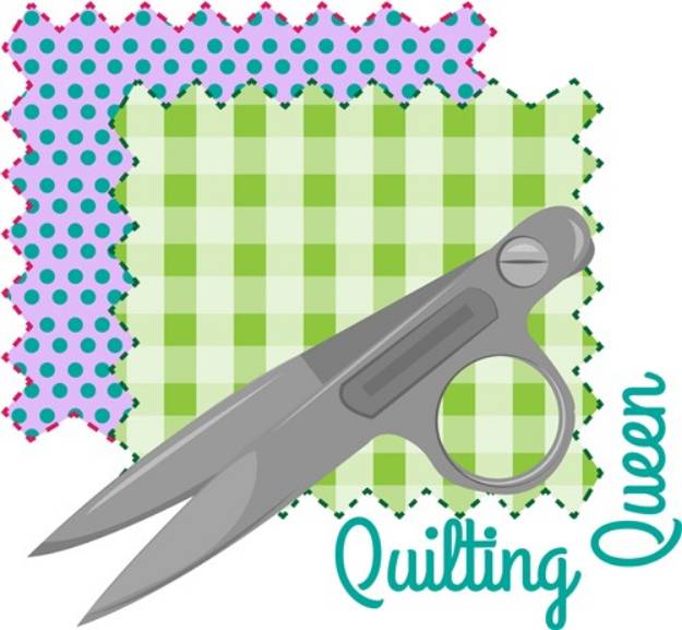 Picture of Quilting Queen SVG File