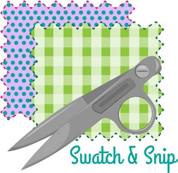 Picture of Swatch & Snip SVG File