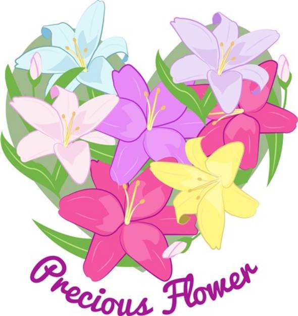 Picture of Precious Flower SVG File
