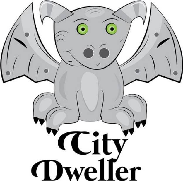 Picture of City Dweller SVG File
