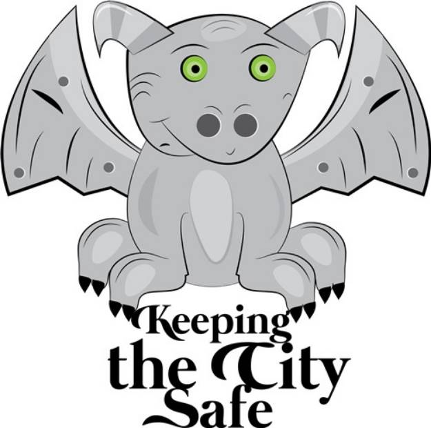 Picture of The City Safe SVG File